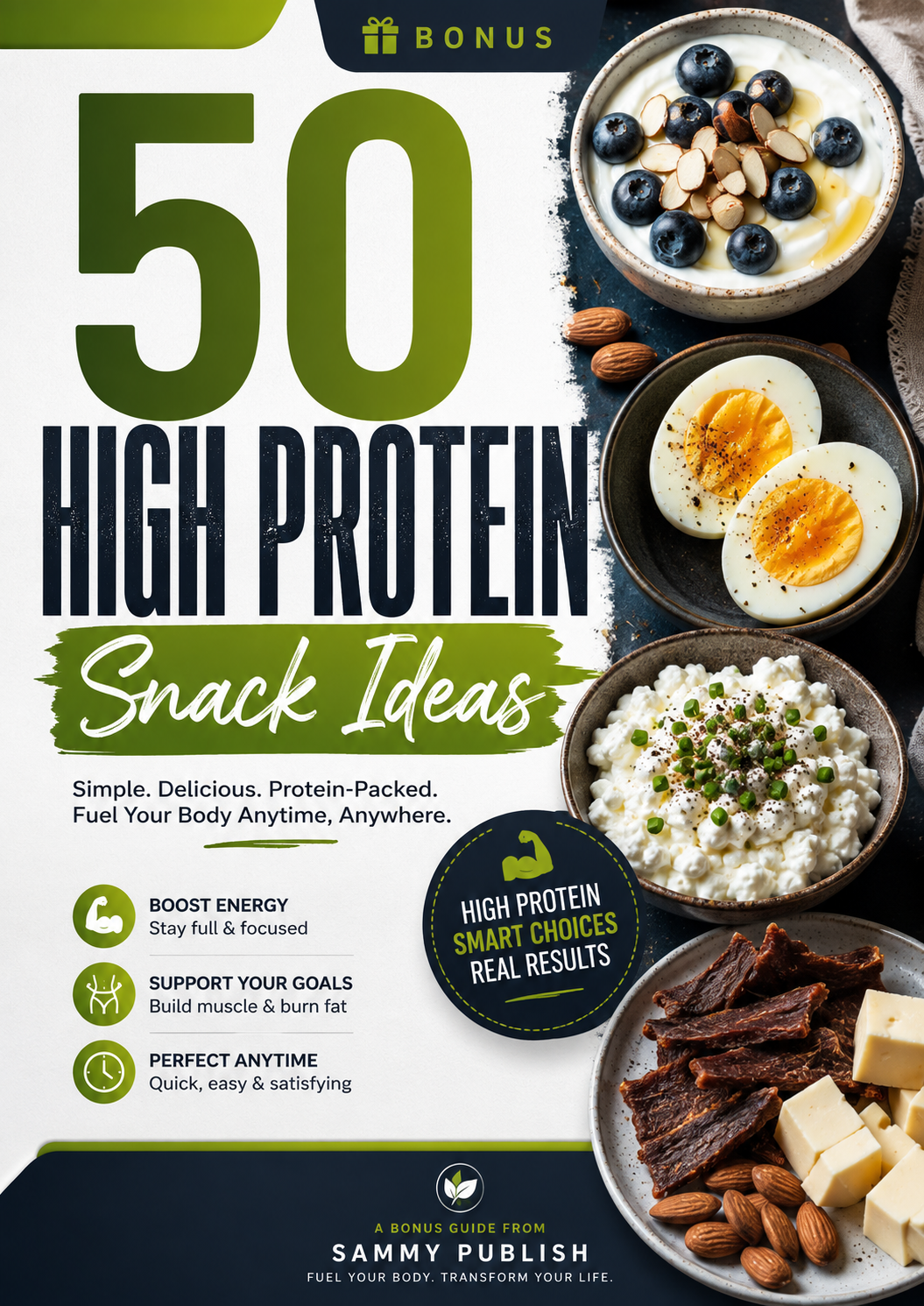 Bonus 1: 50 High-Protein Snack Ideas